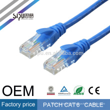 SIPU 4 pairs optional color rj45 network utp cable 1m cat6 patch cord